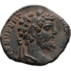 Septimius Severus, 193 - 211, AE Denár, Rv:PROFECTIO.AVG., císař na koni zprava,
