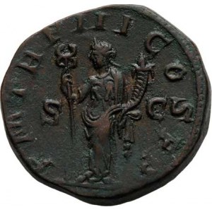 Philippus I., 244 - 249, AE Sestercius, Rv:P.M.TR.P.III.COS.P.P.S.C.,