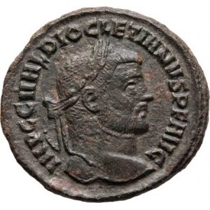 Diocletianus, 284 - 305, AE Follis, Rv:GENIO.POPVLI.ROMANI., RIC.6.76a,