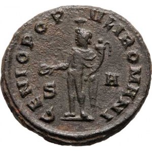 Diocletianus, 284 - 305, AE Follis, Rv:GENIO.POPVLI.ROMANI., RIC.6.76a,
