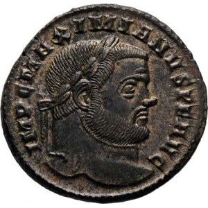 Maximianus Herculius, I.období vlády, 286 - 305, AE Follis, Rv:SACRA.MONET.AVGG.ET.CAES.NOST
