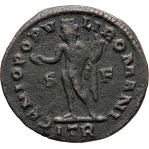 Constantius I. - jako césar, 293 - 305, AE Follis, Rv:GENIO.POPVLI.ROMANI., RIC.6.539a,