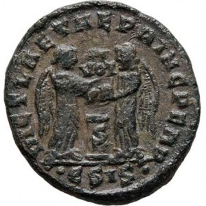 Licinius II., 317 - 324, AE3, Rv:VICT.LAETAE.PRINC.PERP., S.3721, RIC.7.88 -