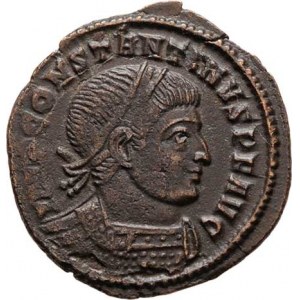 Constantinus I., 307 - 337, AE Follis, Rv:SOLI.INVICTO.COMITI., RIC.7.68,