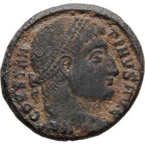 Constantinus I., 307 - 337, AE3, Rv:PROVIDENTIAE.AVGG., S.3778, RIC.7.153 -