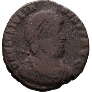 Julianus II., 360 - 363, AE1, Rv:SECVRITAS.REIPVB., býk zprava, orel držící