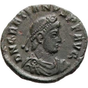 Gratianus, 367 - 383, AE3, Rv:SECVRITAS.REIPVBLICAE., S.4043, RIC.9.15c -