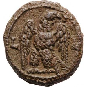 Probus, Egypt, Alexandria, Bil.tetradrachma, rok 4 (= 278/279), sedící orel