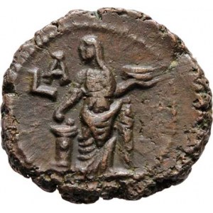 Diocletianus, Egypt, Alexandria, Bil.tetradrachma, rok 1 (= 284/285), stojící Eusebia