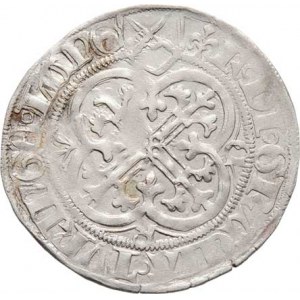 Sasko - Míšeň, Friedrich II. Dobromyslný, 1428 - 1464, Groš mečový (1457-62), Lipsko-Stockart