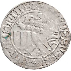 Sasko - Míšeň, Friedrich II. a Wilhelm III.,1440-1464, Groš bl. (1461-1464), Freiberg-Glasber