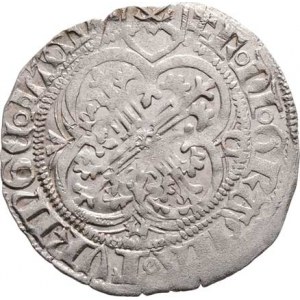 Sasko - Míšeň, Friedrich II. a Margareta, 1456 - 1464, Groš mečový (1456-64), Colditz-Schwabe
