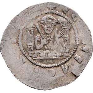 Vladislav I., knížetem v Čechách 1120 - 1125, Denár, Ca.558, F.XV/28 (1561), 0.969g, opisy té