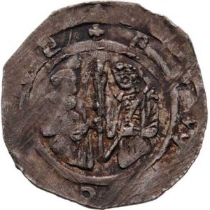 Soběslav I., knížetem v Čechách 1125 - 1140, Denár, Ca.576, F.XVI/20 (1626), 0.812g, nedor.,