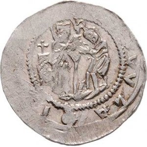 Vladislav II., knížetem v Čechách 1140 - 1158, Denár, Ca.587, F.XVI/19 (1646 a 2936), Cach uv