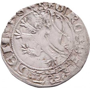 Jan Lucemburský, 1310 - 1346, Pražský groš, Cn.36, bez rubní značky, 3.703g,