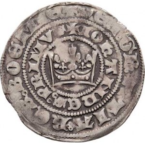 Jan Lucemburský, 1310 - 1346, Pražský groš, Cn.47, rubní značka Ně.9, 3.515g,