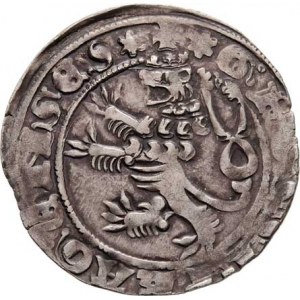 Jan Lucemburský, 1310 - 1346, Pražský groš, Cn.47, rubní značka Ně.9, 3.515g,