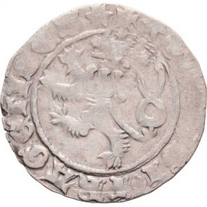 Karel IV., 1346 - 1378, Pražský groš, Ve.3b, Pinta.III.a/1, 3.253g, nedor.,