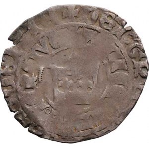 Václav IV., 1378 - 1419, Pražský groš - blíže neurčený, 2.838g, 2.743g,