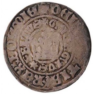 Jiří z Poděbrad, 1458 - 1471, Pražský groš, Há.I.a/8, 2.801g, nedor., patina