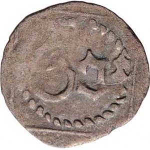 Zhořelec - městská ražba, Peníz se lvem (1450 - 1500), Sa.206 (obr.91), 0.494g,