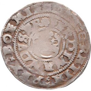 Ferdinand I., 1526 - 1564, Pražský groš 1546, Kutná Hora-Lídl, Chv.5/b.K,