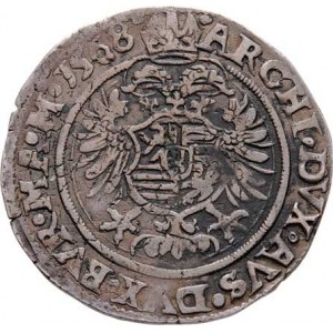 Maxmilian II., 1564 - 1576, 10 Krejcar 1568, Jáchymov-Geitzköfler, J.5b, MKČ.214,