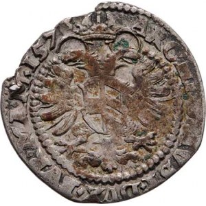 Maxmilian II., 1564 - 1576, Bílý groš 1573, K.Hora-Šatný, J.7b, MKČ.203, 1.734g,