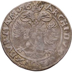 Maxmilian II., 1564 - 1576, Bílý groš (15)76, Jáchymov-Kadner, J.15, MKČ.238,