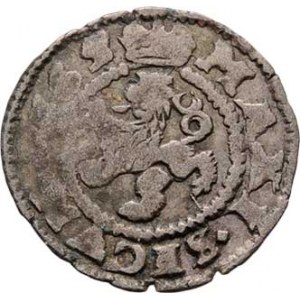 Maxmilian II., 1564 - 1576, Bílý peníz 1565, K.Hora-Lídl a Karel, J.2b, MKČ.206,