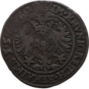 Maxmilian II., 1564 - 1576, Početní peníz 1568, Jáchymov-Geitzköfler, Pro...14a,