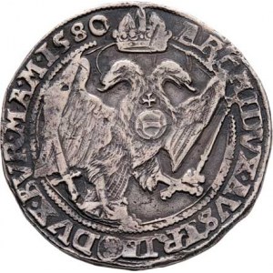 Rudolf II., 1576 - 1612, Tolar 1580, K.Hora-Šatný, J.37, MKČ.366, 27.890g,