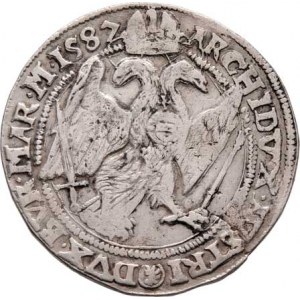 Rudolf II., 1576 - 1612, Tolar 1587, K.Hora-Šatný, J.37, MKČ.366, 28.405g,