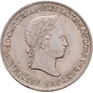 Ferdinand V., 1835 - 1848, AR menší jeton na korunovaci v Miláně - září 1838 -
