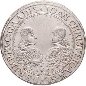 Eggenbergové, Jan Kryštof a Jan Seyfried, 1649 - 1664, Tolar 1658, Český Krumlov-Scheiblhoffe