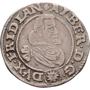 Valdštejn Albrecht, 1624 - 1634, 3 Krejcar 1628, Jičín-Reick, Nech.47, Meyer.90,