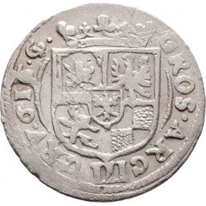 Krnov, Jan Jiří, 1607 - 1624, 3 Krejcar (1)616 CP, Sa.119 (obr.26), 1.473g,