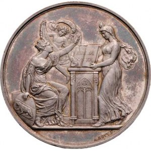 Bern, A.Bovy - AR medaile na 300 let reformace 1828 -