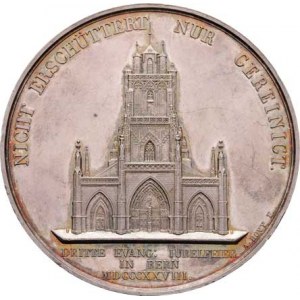 Bern, A.Bovy - AR medaile na 300 let reformace 1828 -