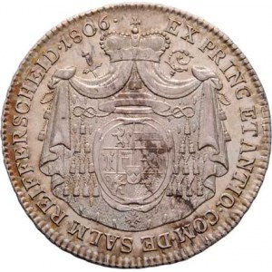 Gurk - biskupství, Franz Xavier von Salm, 1783 - 1822, 20 Krejcar 1806, M.2785, H.4800, KM.1,