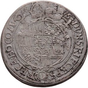 Olomouc-biskup., Karel II. Liechtenstein, 1664 - 1695, VI Krejcar 1675, S-V.344 (jako B2/C1,