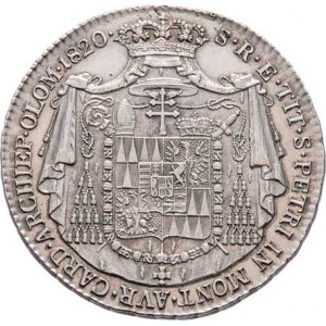 Olomouc-arcibiskup., arcivév. Rudolf Jan, 1819 - 1831, 20 Krejcar 1820, S-V.1201 (A/A), 6.644