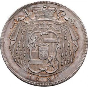 Salzburg-arcib., Hieronymus Colloredo, 1772 - 1803, Tolar 1788 M, Zot.3225, Pr.2441, KM.462,