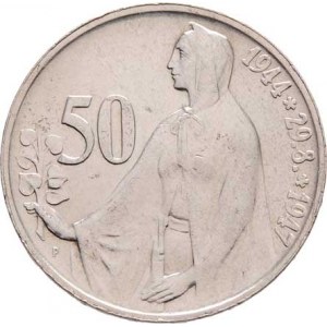 Československo 1945 - 1953, 50 Koruna 1947 - 3.výročí Slovenského národního