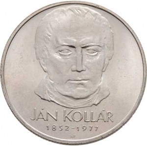 Československo 1961 - 1990, 50 Kčs 1977 - Ján Kollár, KM.87 (Ag700, 13.0g,