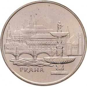 Československo 1961 - 1990, 50 Koruna 1986 - město Praha, KM.121 (Ag500, 7.0g,