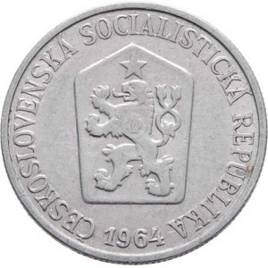 Československo 1961 - 1990, 25 Haléř 1964, 1.420g, nep.hr., nep.rysky, patina
