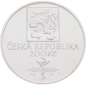 Česká republika, 1993 -, 200 Kč 2003 - Josef Thomayer, KM.62 (Ag900, 13.0g,