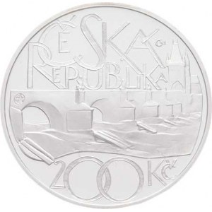 Česká republika, 1993 -, 200 Kč 2007 - 650 let založení Karlova mostu, KM.92